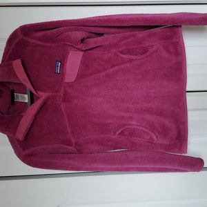 Patagonia Women's Re-Tool Snap-T® Fleece Pullover Magenta Size Small